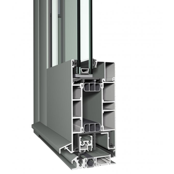 Алюмінієві двері CS77