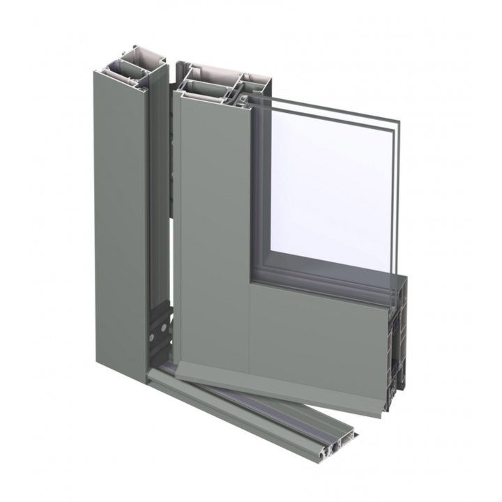 Алюмінієві двері CS77