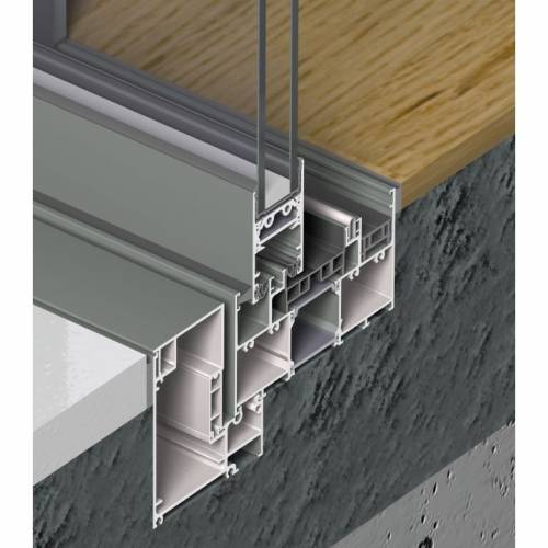 Алюминиевые раздвижные системы SlimPatio 68